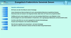 Desktop Screenshot of efg-zeesen.de